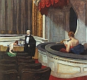 HOPPER - Orchestra, seconda fila  a destra